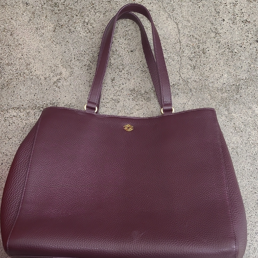 Dagne Dover Allyn Leather Tote Large